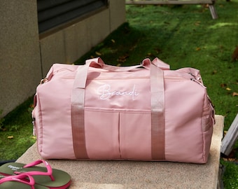 Personalized Duffel Bag,Ballet Dance Bag,Personalized weekend bag,Personalized Gift,Yoga Bag,travel bag Best gift for her,Grayson Duffel