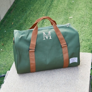 Bestickte Reisetasche für Mann, Personalisierte Reisetasche, Groomsmen Geschenk Seesack, Trauzeuge Tasche, Reisetasche, Männer Geschenk