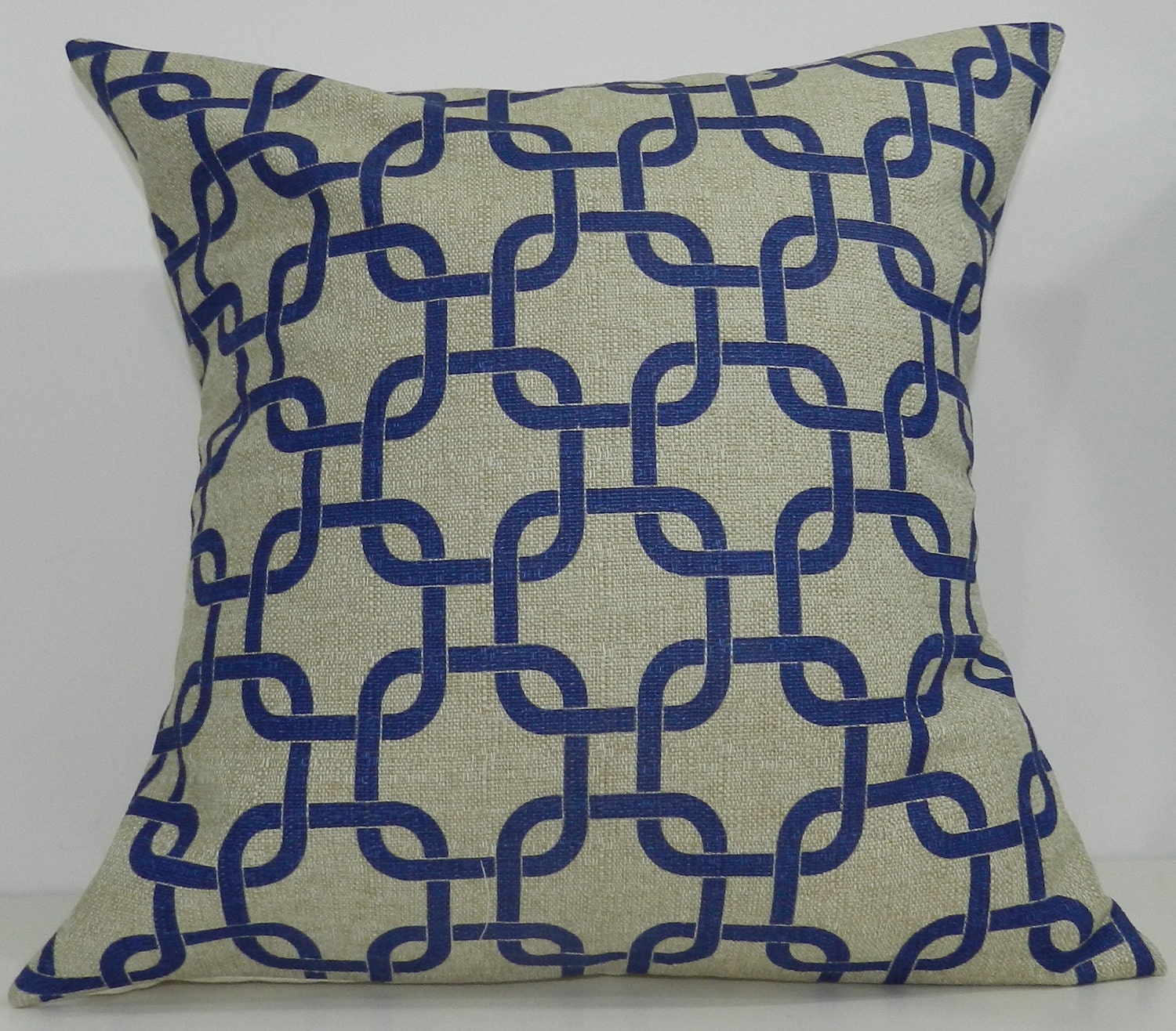 New 18x18 Inch Designer Handmade Pillow Case in Peacock and Etsy
