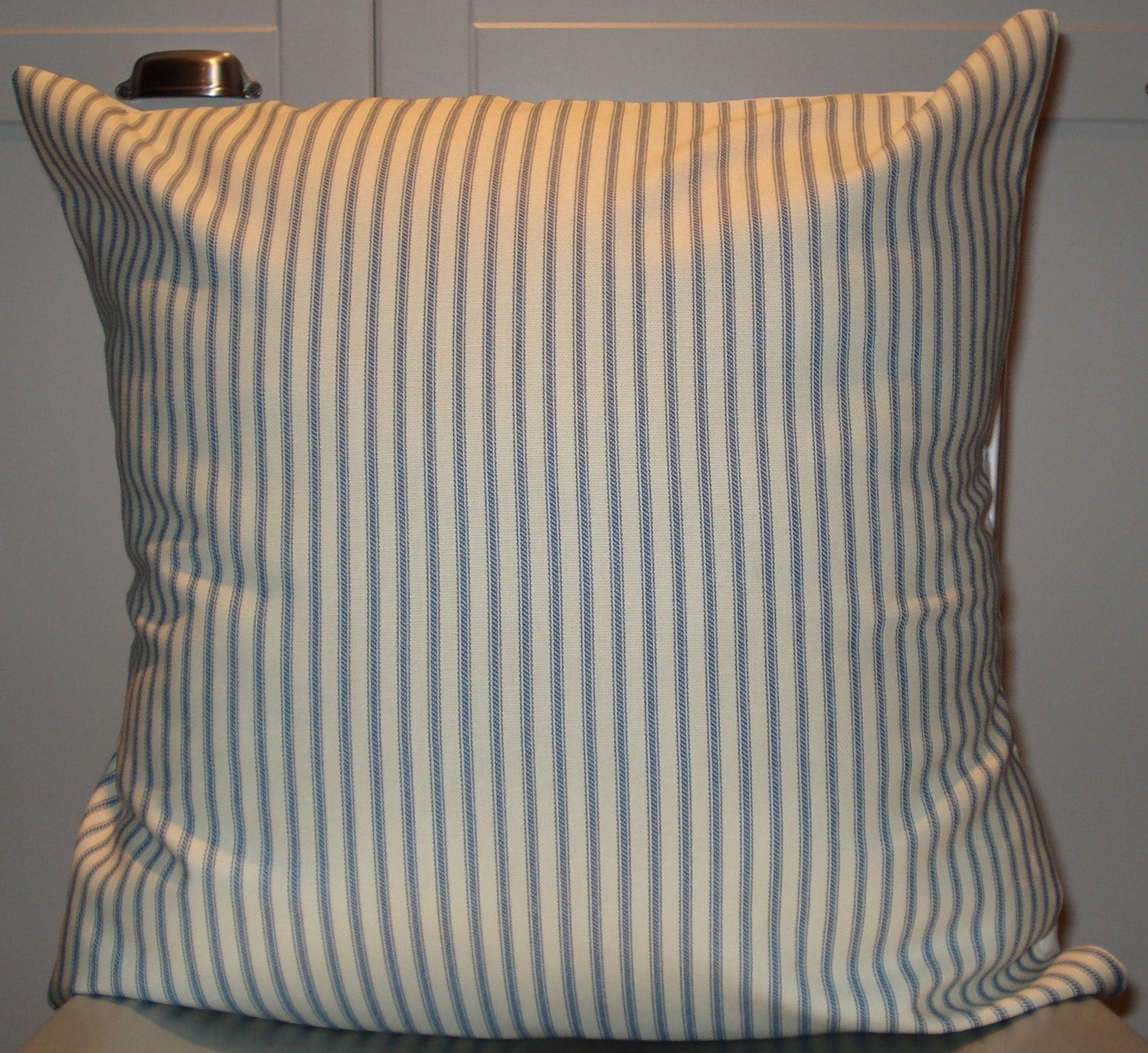 New 18x18 Inch Designer Handmade Pillow Case in Pool Blue Etsy