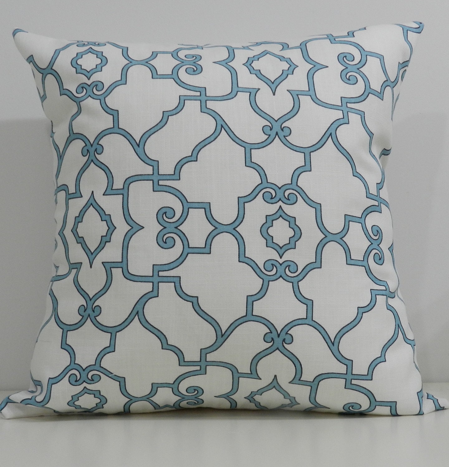New 18x18 Inch Designer Handmade Pillow Cases in Blue and Etsy