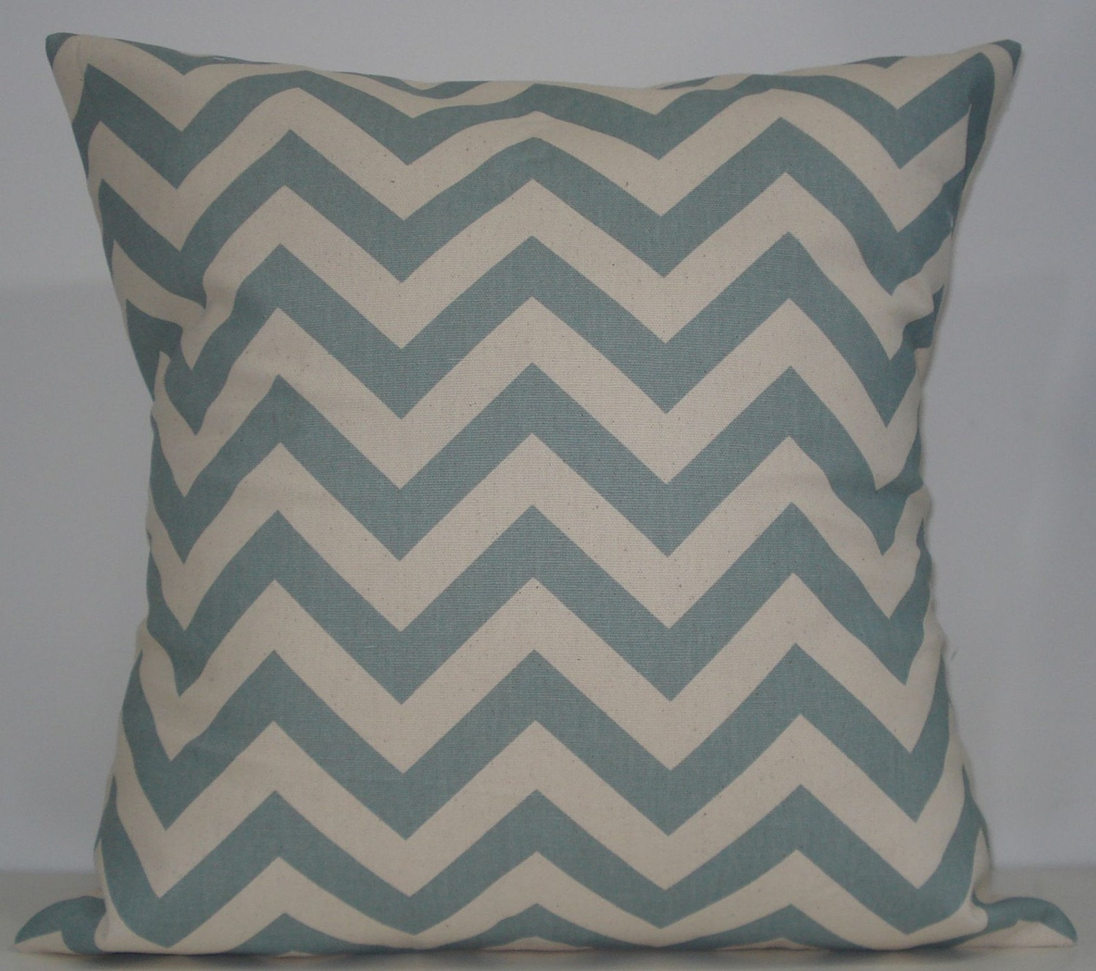 New 18x18 Inch Designer Handmade Pillow Case. Village Blue and Etsy