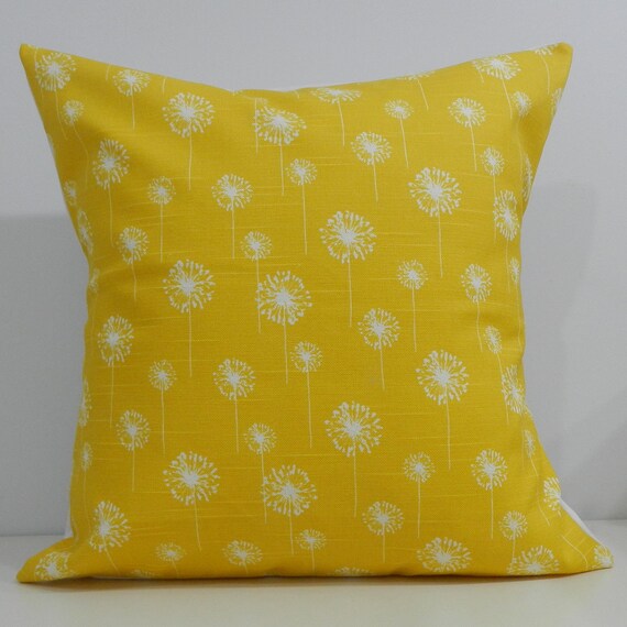 New 18x18 inch Designer Handmade Pillow Case. Small dandelions Etsy