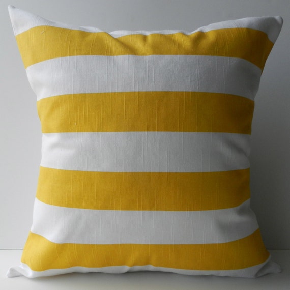 New 18x18 inch Designer Handmade Pillow Bright Yellow Decorative Throw Pillow