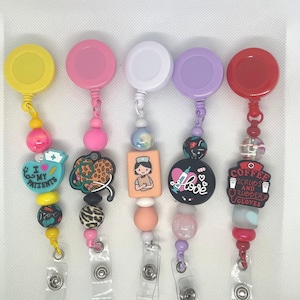 Beaded Badge Reels