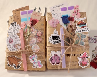 Blind Date With a Book Gift Set: Spicy Romance, Book Lover Surprise