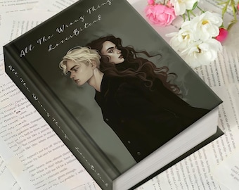Romantic Fantasy Books: All The Wrong Things, Hardcover Edition of Dramione fan Fiction