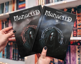 Hand-Bound - Manacled Book, Complete Version, With Box Included, Hardcover Manacled, Dramione Fanfiction