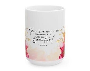 Christian Mug for Mom, Sister, or Friend,Motivational,Inspirational Gift,Faith,Christmas, coffee,Women
