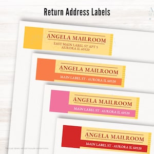 Etiquetas de dirección de devolución personalizadas con forma de bálsamo labial de cera de abejas, juego de 27 etiquetas / Etiquetas de correo creativas / Pegatinas de dirección de correo postal divertidas