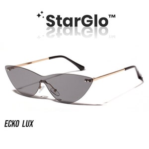 Ecko Lux Sunglasses by StarGlo | Black & Gold
