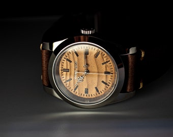 Automatisch woestijnduinhorloge | Zwitsers mechanisch horloge | 40 mm, saffierkristal