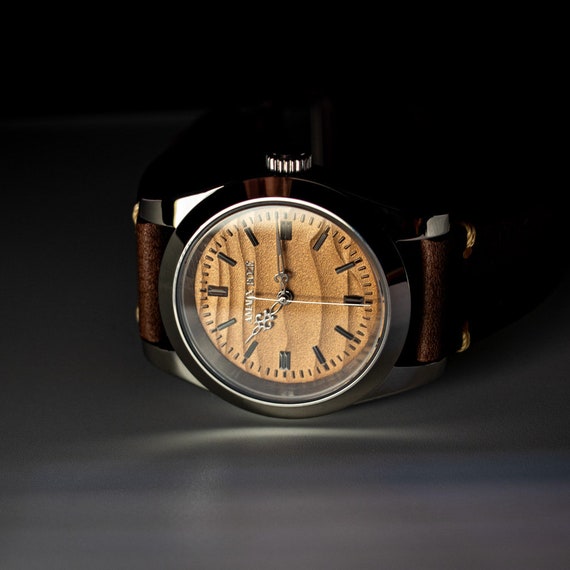 Desert Dune Dial Automatic Watch | Swiss Assembled Mechanical Watch | 40mm, Sapphire Crystal