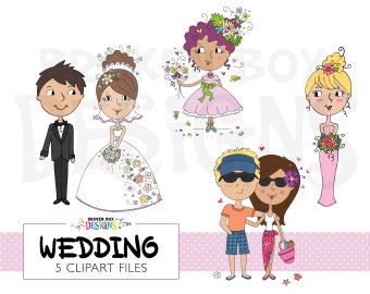 Wedding Clipart Set