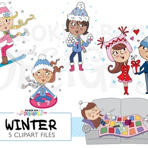 Winter Clipart Set