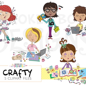 Crafty Clipart Set