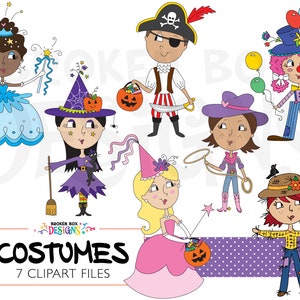 Costumes Clipart Set