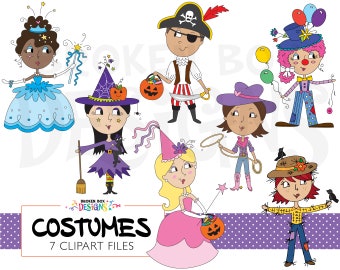 Costumes Clipart Set