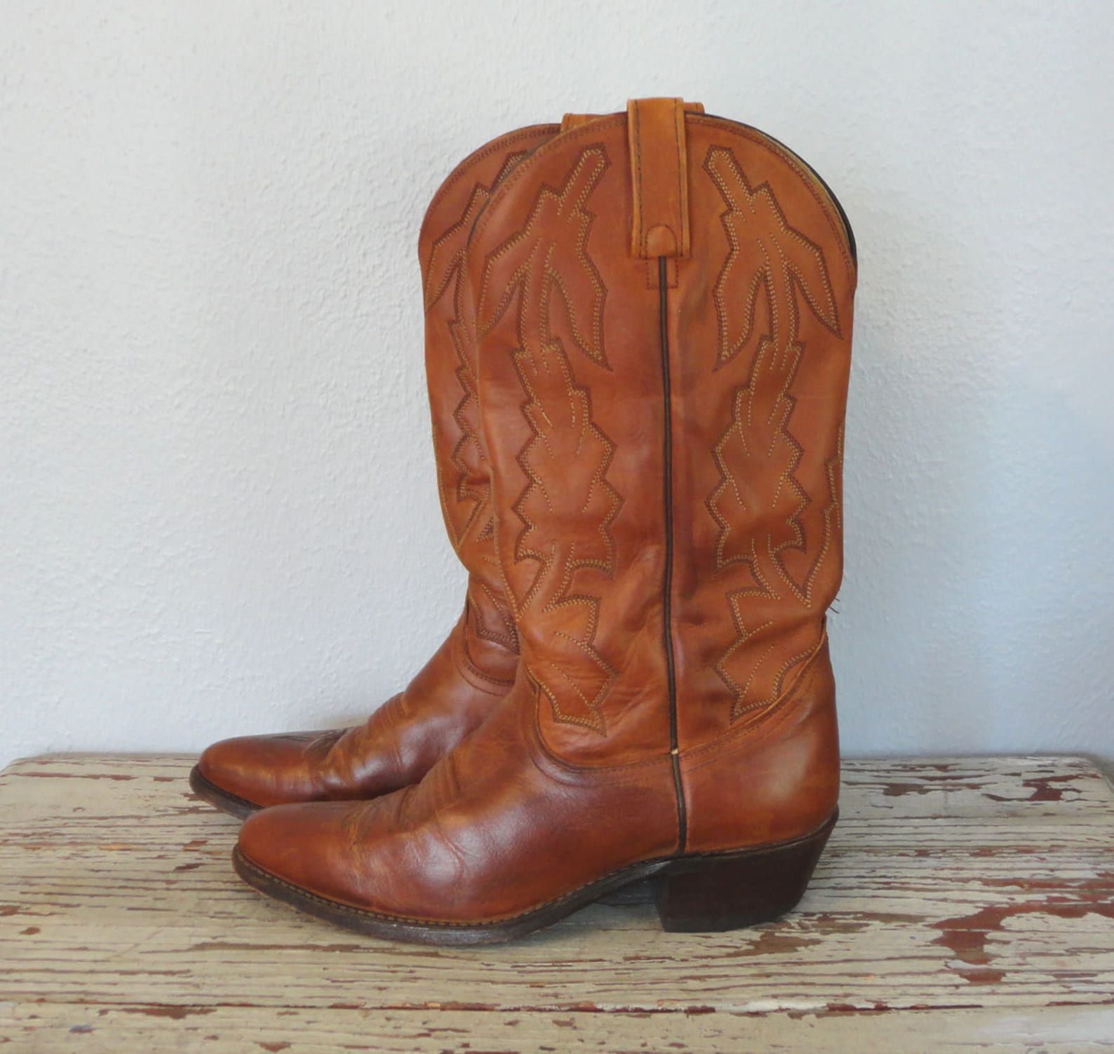 Vintage MARLBORO Cowboy Boots / Dan Post Marlboro Boots | Etsy
