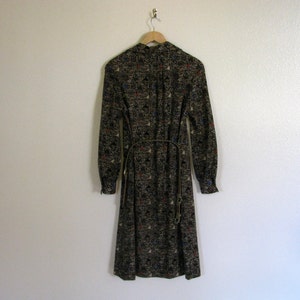 ON HOLD Vintage LENORA Shirt Dress / 1970s Dress image 4