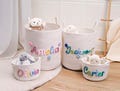 Personalized Baby Gift Basket, Christmas Gifts, Custom Baby Name Basket, Rope Cotton Baby Basket, Baby Shower Gift,Newborn Gift,Nursery Gift product logo