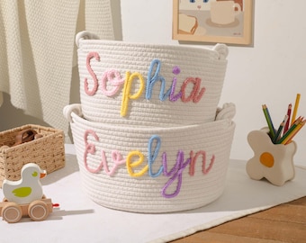 イタリア製陶器編みバスケット：ピンク格子模様（10x4.5インチ