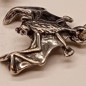 3D Bat Charms -.925 Sterling Silver - Perfect for Halloween Earrings