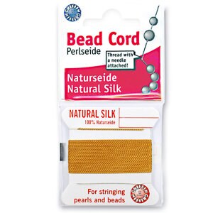 Griffin Silk Cord No. 16 Dark Yellow 2 meters – 1.05mm