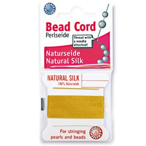 Griffin Silk Cord No. 2 Yellow - 2 meters - .45mm