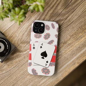 Poker flexibel iPhone-hoesje rood - poker, pokerchips, chips, casino, gokken, blackjack, dealer, kaarten, cadeau, cadeau, cadeau, verjaardag, rood, zwart