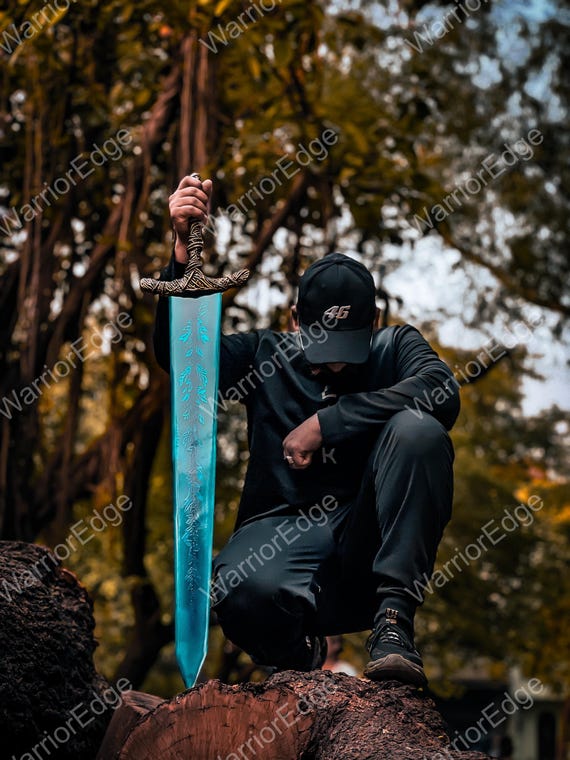 Elden Ring Dark Moon Greatsword From Dark Soul Cosplay Sword Replica, Gift for husband