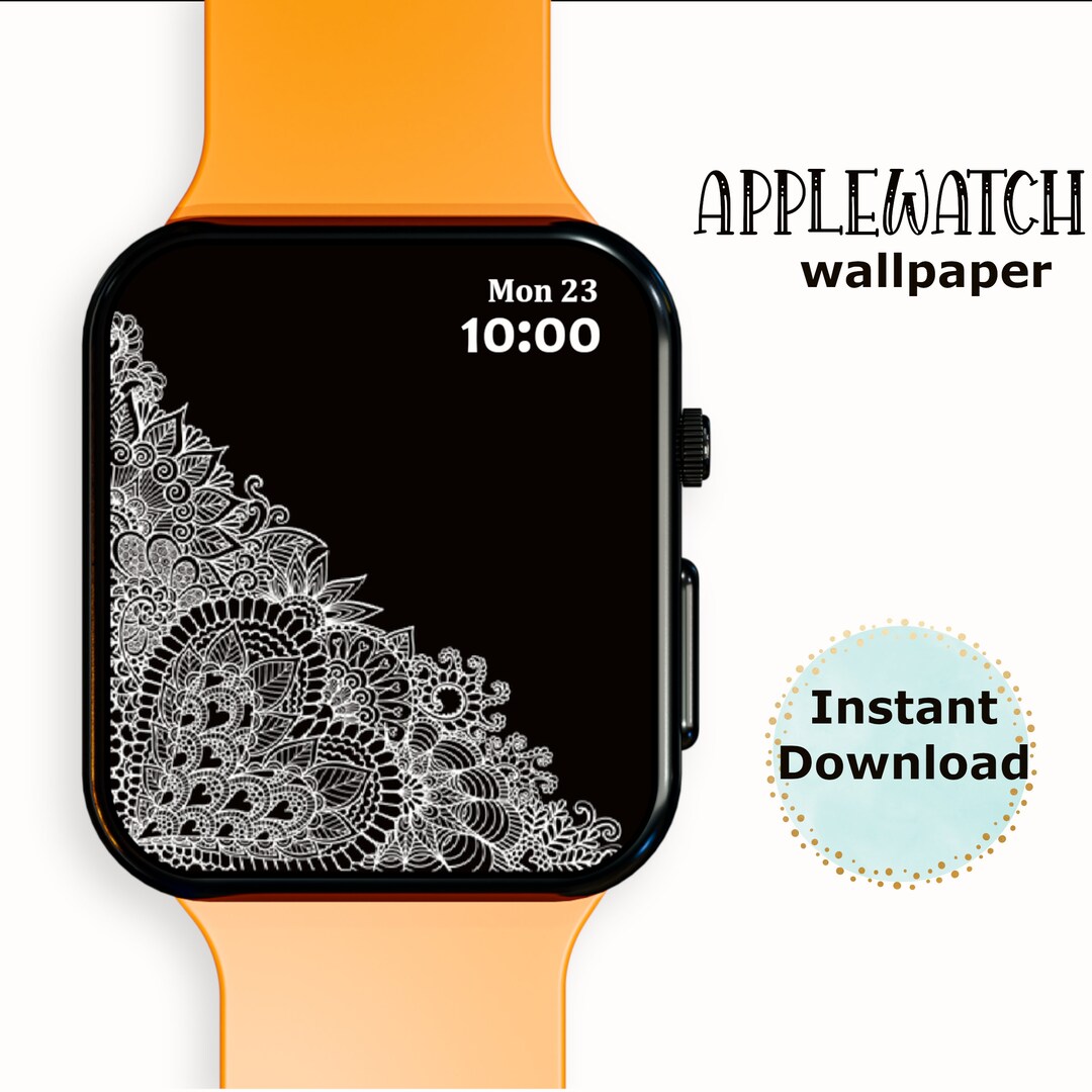 Apple Watch Wallpaper Face Design Watch Background Apple Etsy