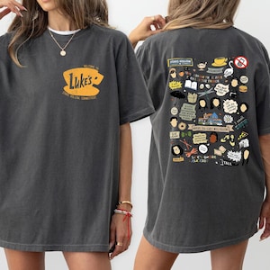 Lukes Dinners Two Sides Shirt , Where You Lead I Will Follow Shirt, Autumn Festival Hoodie, Book Lover Shirt Gift, Special Day Gift