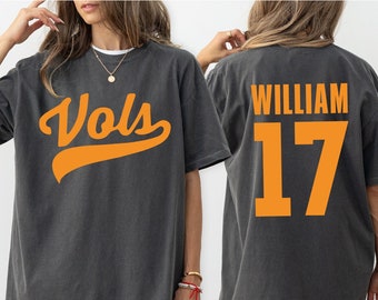 Custom Vols Shirt, Sweatshirt Hoodie and Unisex Shirt Retro Aesthetic Tee Tennessee Shirt Game Day Shirt, Custom Match Tee