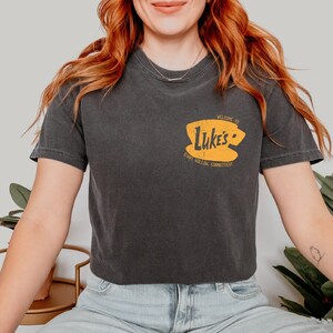 Pocket Size Lukes Dinners Comfort Colors Shirt , Where You Lead I Will Follow Hoodie, Autumn Festival Sweater, Lukes Dinner Tee