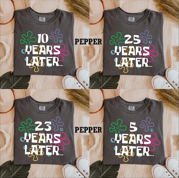 Custom Years Later Shirt,Custom Birthday Shirt, Personalized Years Later Sweater, Custom Special Day Hoodie, Family Matching Shirt,Xmas Gift