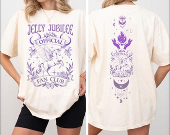 Jelly Jubilee Crescent City Two Sided Sweatshirt, Bryce Quinlan Merch Shirt, Jelly Jubilee Fan Club Hoodie, Bryce Quinlan, Sarah J Maas Tee