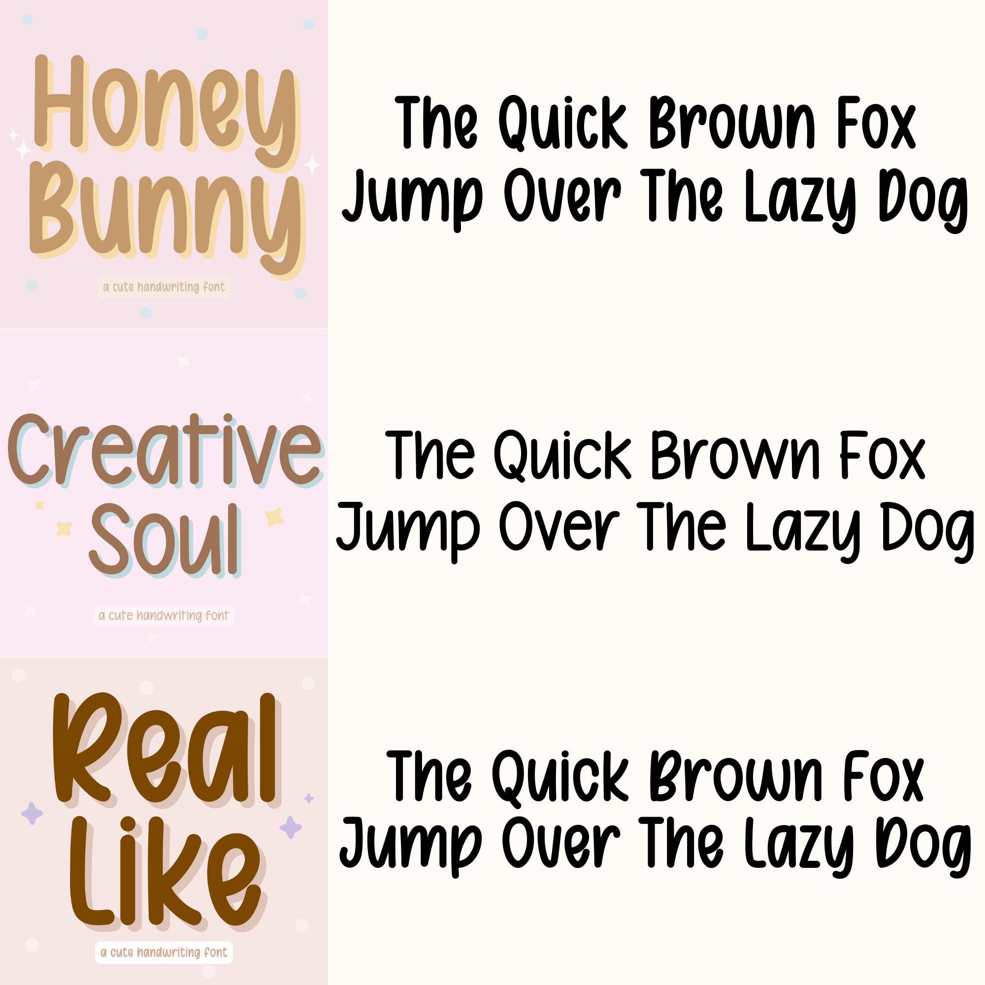 20 Handwritten Font Bundle Vol.8 – Handwriting Fonts for Digital ...