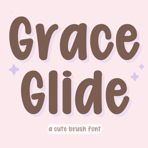 Brosse, Polices d'écriture, Police manuscrite, Police soignée, Jolie police, Police Goodnotes, Police de l'agenda, Polices iPad, Police Procreate, Grace Glide