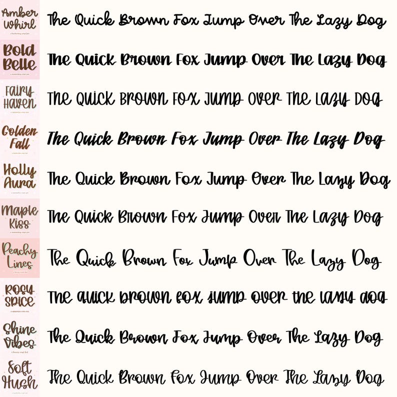 Script Font Bundle, Handwritten Script Font ttf, Hand Lettered Font, Cute Script Font, Modern Script Font, Cursive Script Font, Calligraphy font OTF, Commercial Use Font, Cursive Modern Font, Cursive Cricut Fonts, Cursive Brush Font, Bold Script Font, Bouncy Script Font, Monoline Script Font,