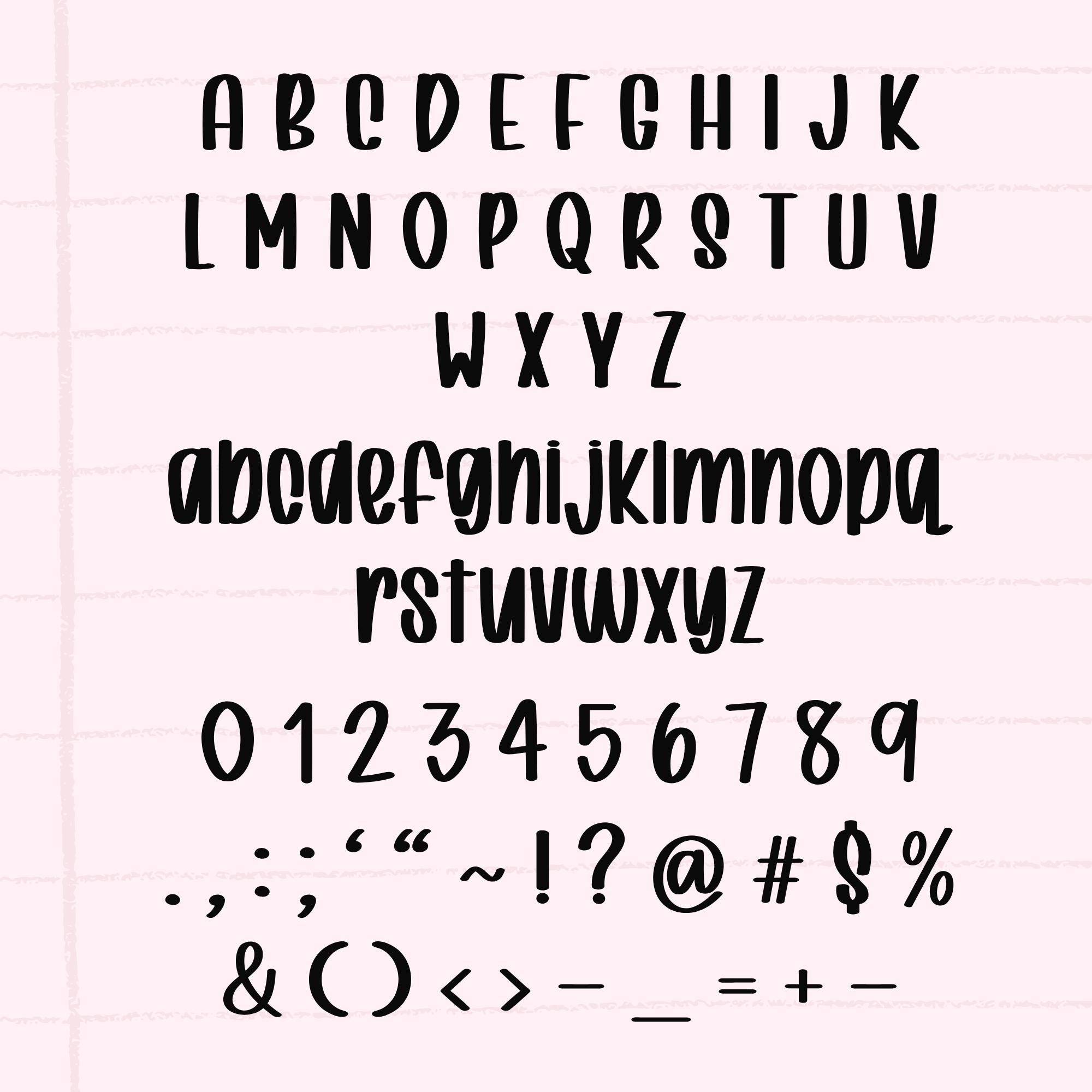 Prep Vibe – Preppy Handwriting Font for Digital Planner, Goodnotes ...