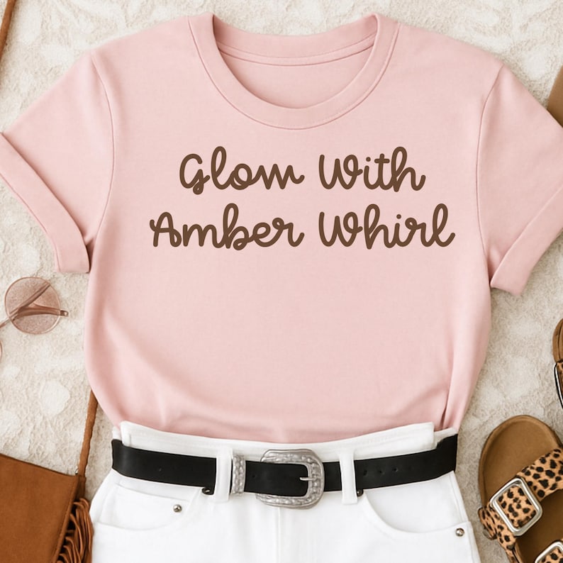 Amber In Cursive Amber Whirl – Monoline Script Font With Bouncy Cursive Brush Style for ...