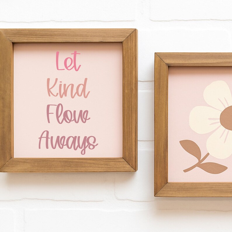 Kind Flow – Handwritten Script Font With Cursive Brush Style for Cricut ...