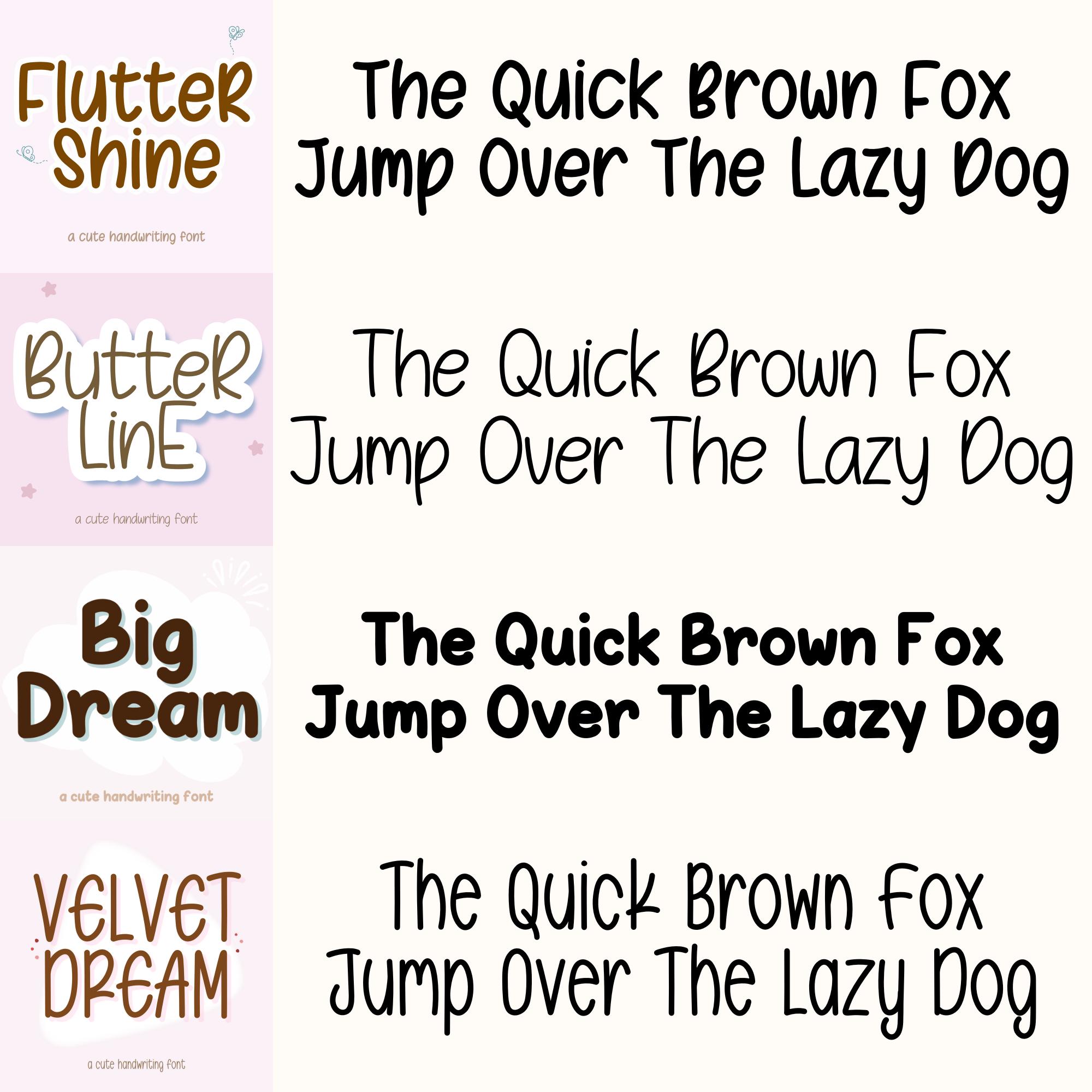 10 Handwritten Font Bundle – Handwriting Fonts for Digital Planners ...