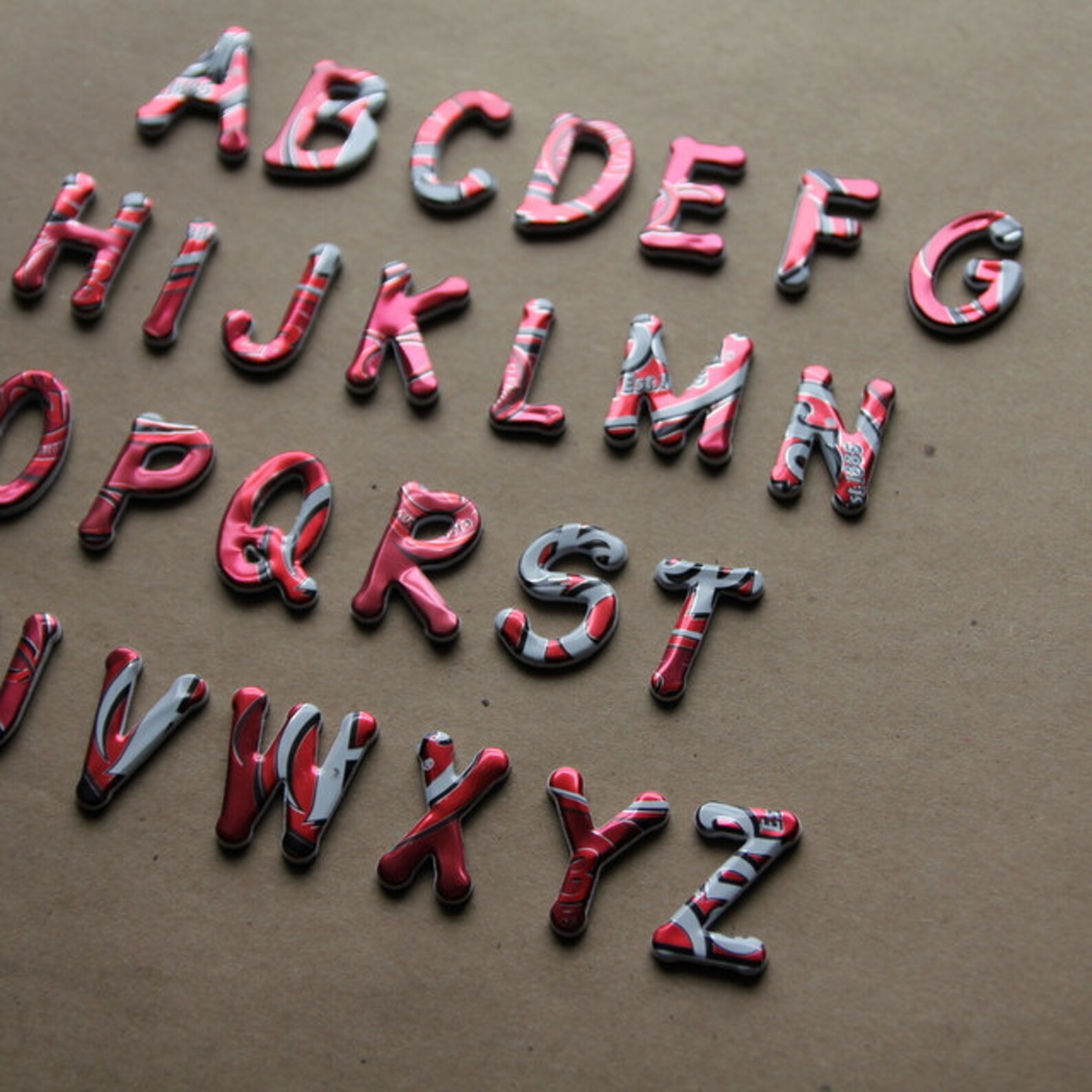 Dr. Pepper Alphabet /letters Recycled Soda Cans Etsy