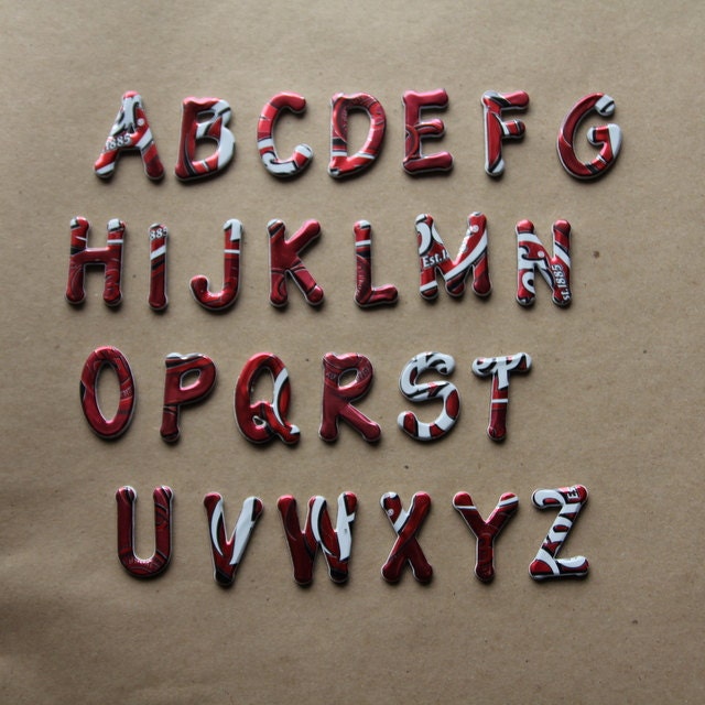 Dr. Pepper Alphabet /Letters Recycled Soda Cans Etsy