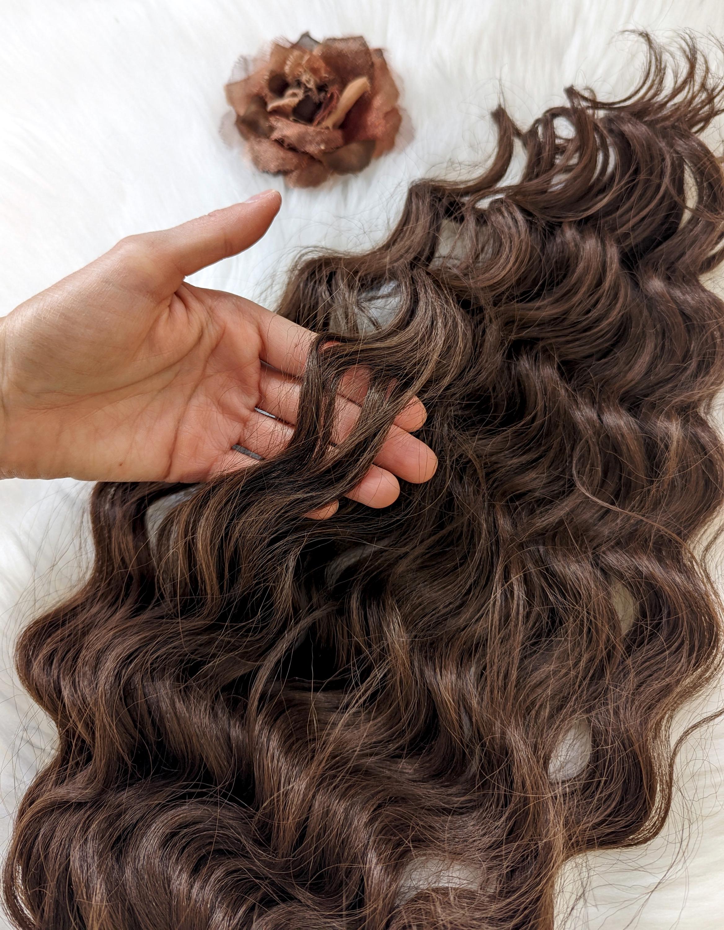 Ponytail Extension Wavy Curly Synthetic Hairpiece 12\