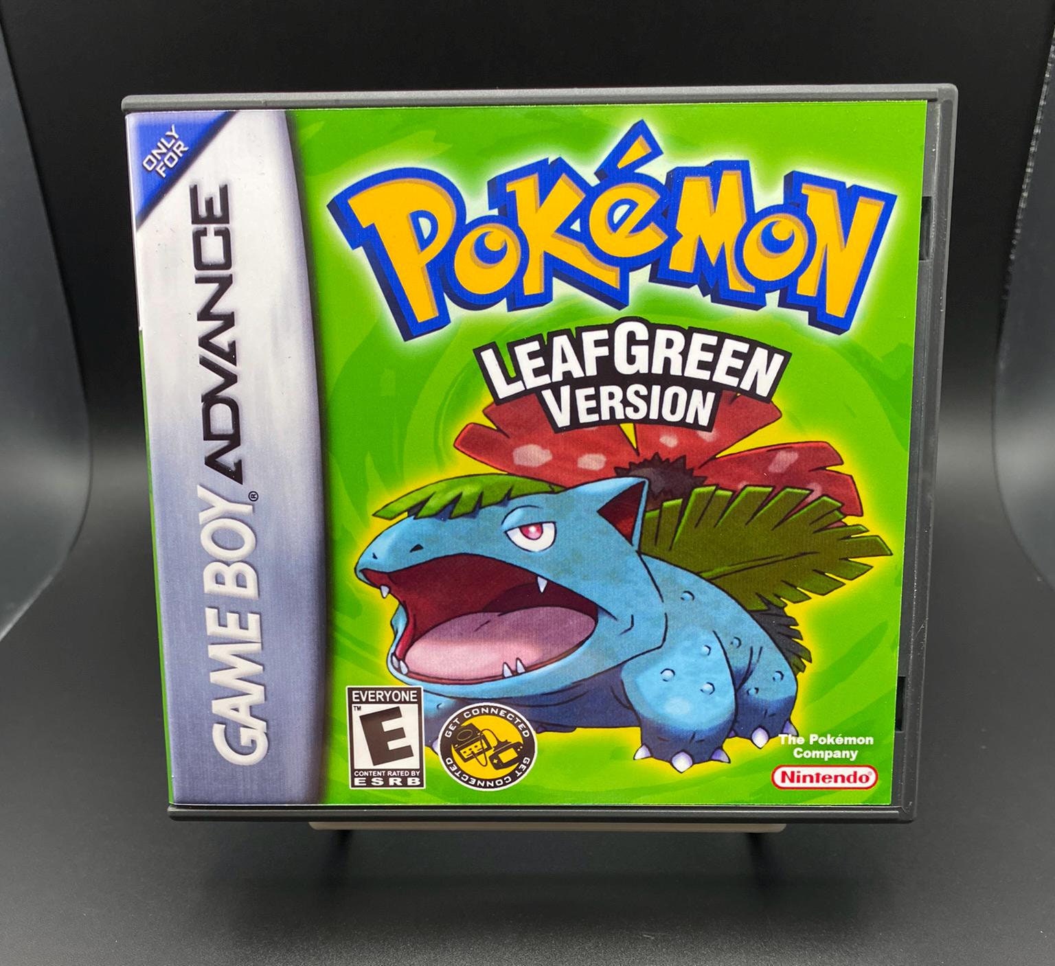 Pokémon Leafgreen Version - Game Boy Advance / GBA Case With