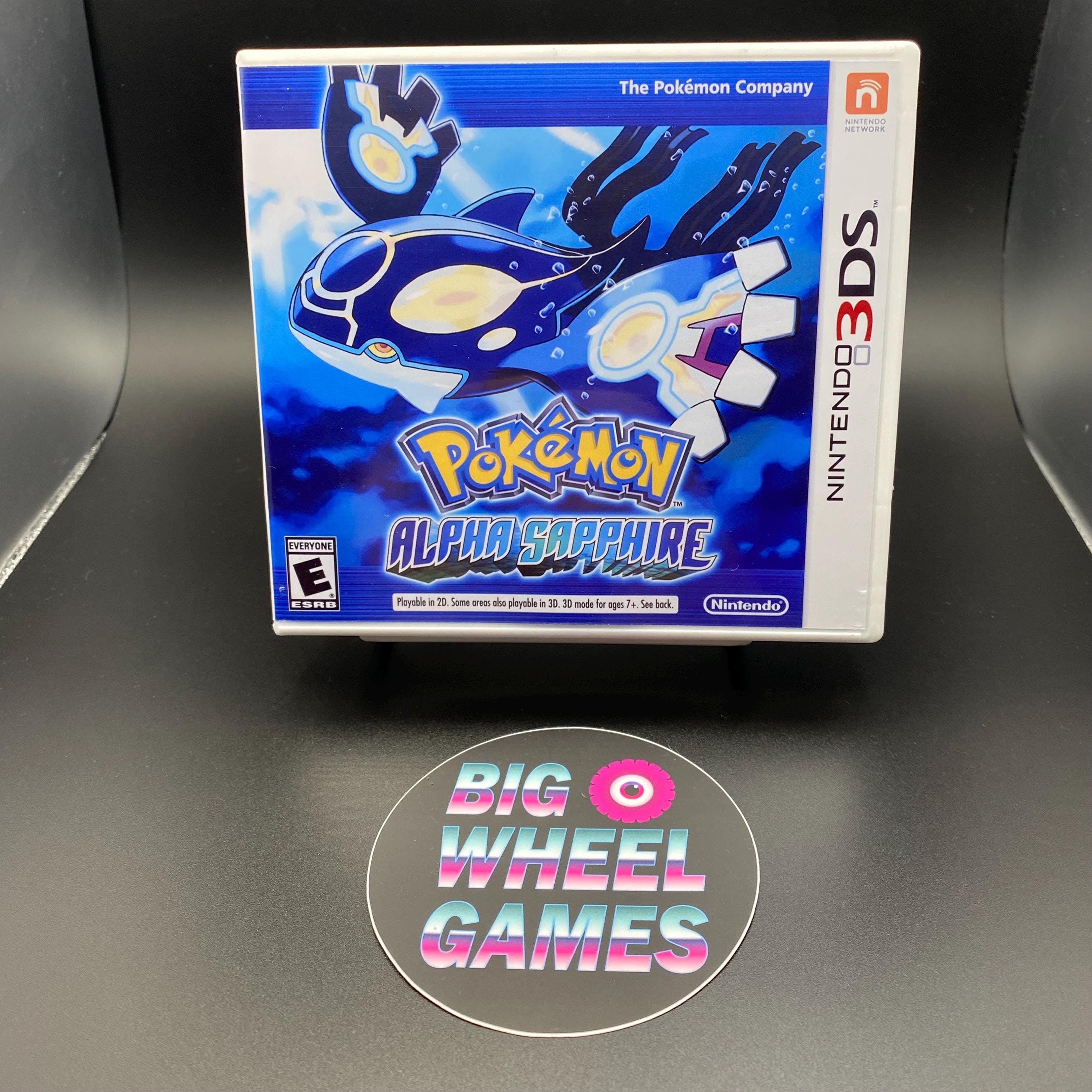 Pokémon Alpha Sapphire Version - Nintendo 3DS Case With Custom