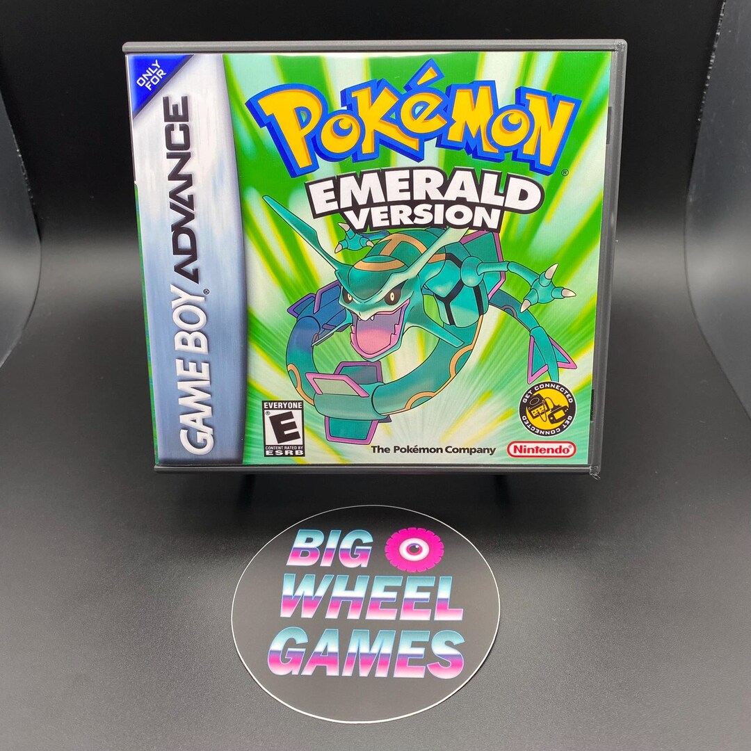 Pokémon Version Émeraude - Game Boy Advance - Complet Avec Blister Ouvert - Bon état